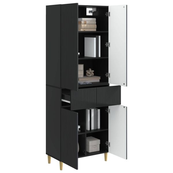 Комплект шкафове 2 pcs 66 x 34,5 x 90 см Инженерна дървесина