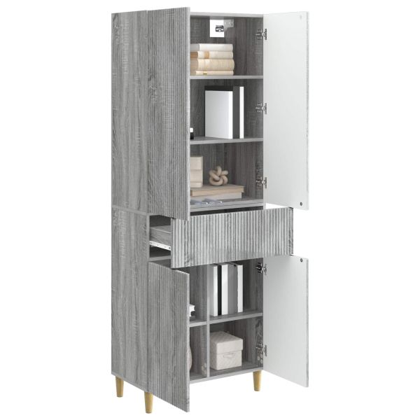 Комплект шкафове 2 pcs 66 x 34,5 x 90 см Инженерна дървесина