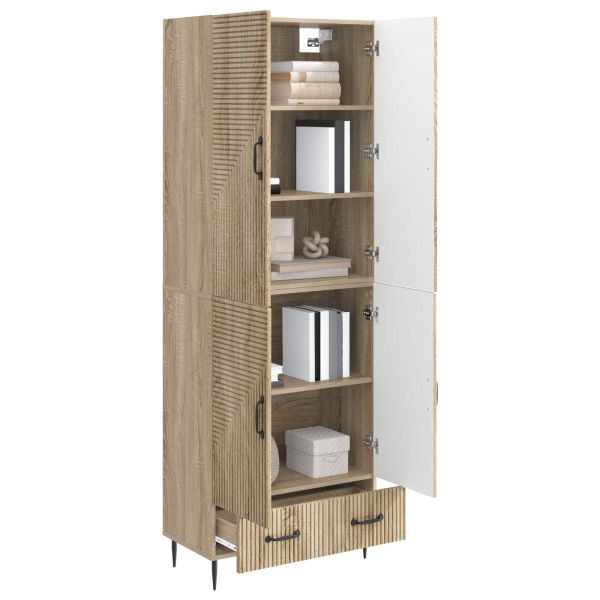 Комплект шкафове 2 pcs 66 х 34,5 х 95 см Инженерна дървесина