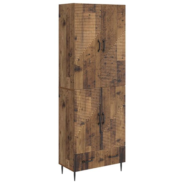 Комплект шкафове 2 pcs 66 х 34,5 х 95 см Инженерна дървесина