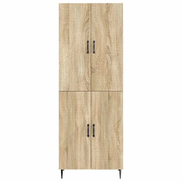 Комплект шкафове 2 pcs 66 x 34,5 x 89,5 см Инженерна дървесина