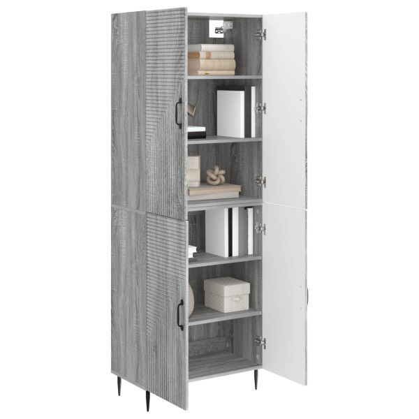 Комплект шкафове 2 pcs Сив Сонома 66 x 34,5 x 89,5 см