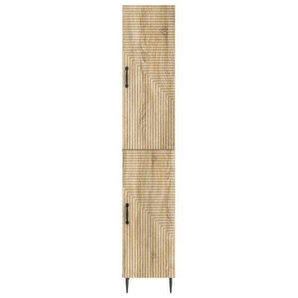Комплект шкафове 2 pcs Дъб сонома 33 x 34,5 x 89,5 см