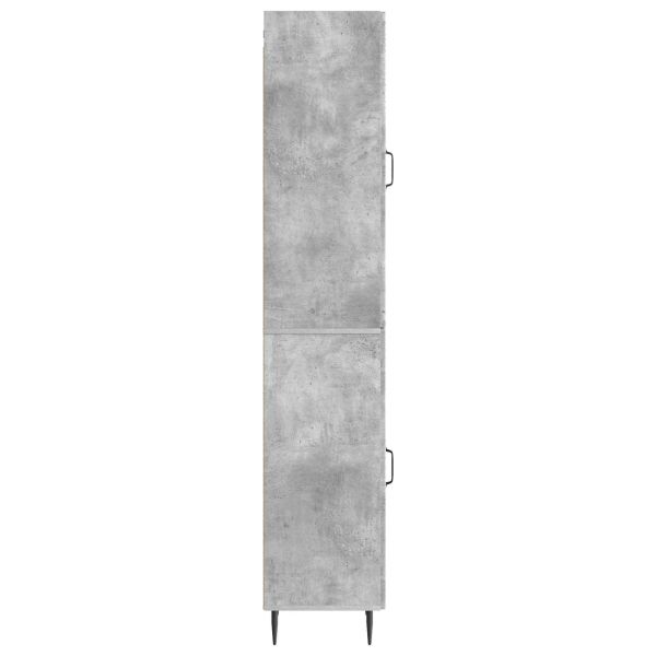 Комплект шкафове 2 pcs Бетонно сиво 33 x 34,5 x 89,5 см