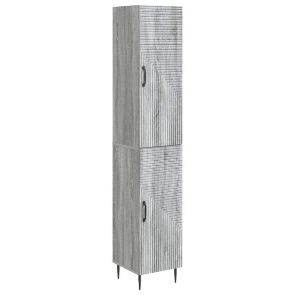Комплект шкафове 2 pcs Сив Сонома 33 x 34,5 x 89,5 см