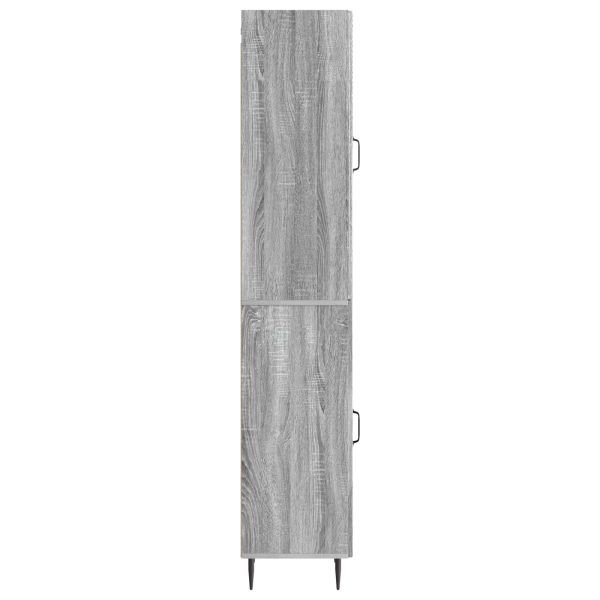 Комплект шкафове 2 pcs Сив Сонома 33 x 34,5 x 89,5 см