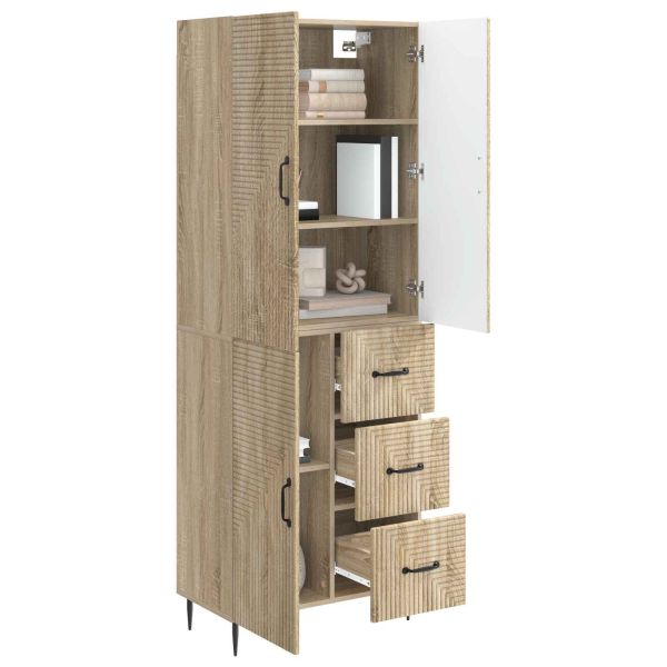 Комплект шкафове 2 pcs Дъб сонома 66 x 34,5 x 89,5 см