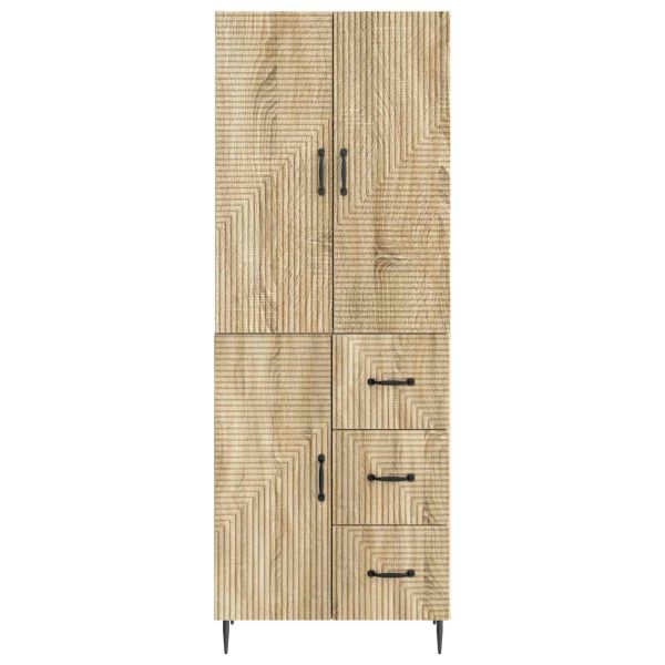 Комплект шкафове 2 pcs Дъб сонома 66 x 34,5 x 89,5 см