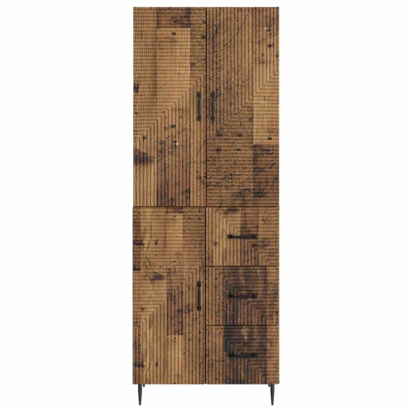 Комплект шкафове 2 pcs Старо дърво 66 x 34,5 x 89,5 см