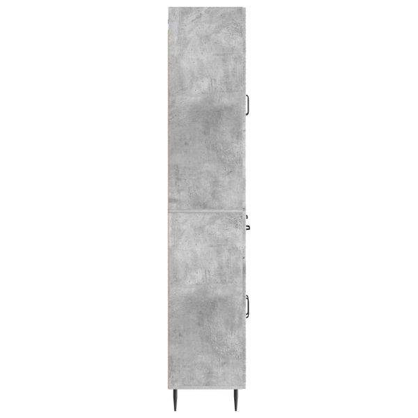 Комплект шкафове 2 pcs Бетонно сиво 66 x 34,5 x 89,5 см