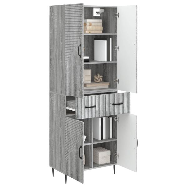 Комплект шкафове 2 pcs Сив Сонома 66 x 34,5 x 89,5 см