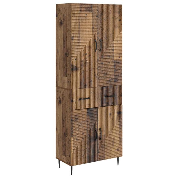 Комплект шкафове 2 pcs Старо дърво 66 x 34,5 x 89,5 см