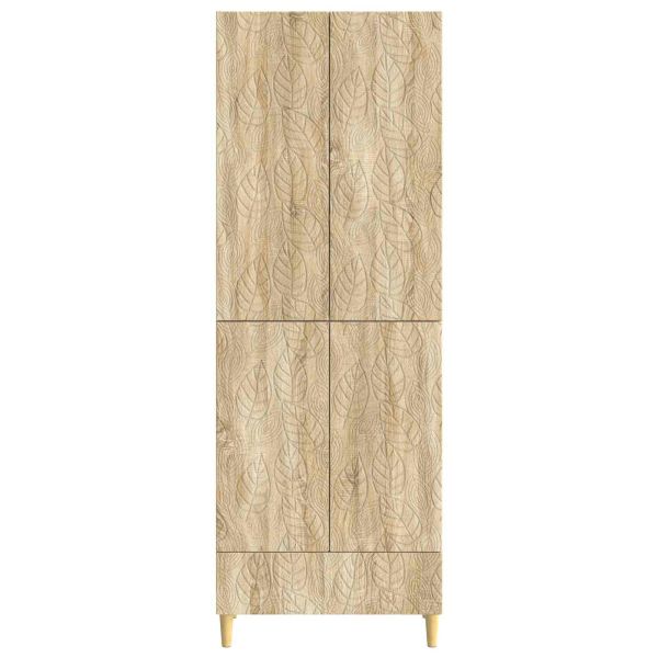 Комплект шкафове 2 pcs Дъб сонома Инженерна дървесина