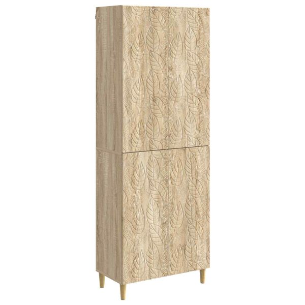 Комплект шкафове 2 pcs Дъб сонома Инженерна дървесина