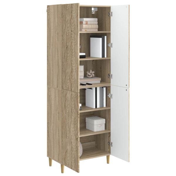 Комплект шкафове 2 pcs Дъб сонома Инженерна дървесина