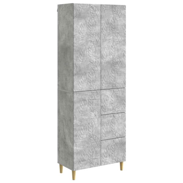2 pcs Бетонно сиво