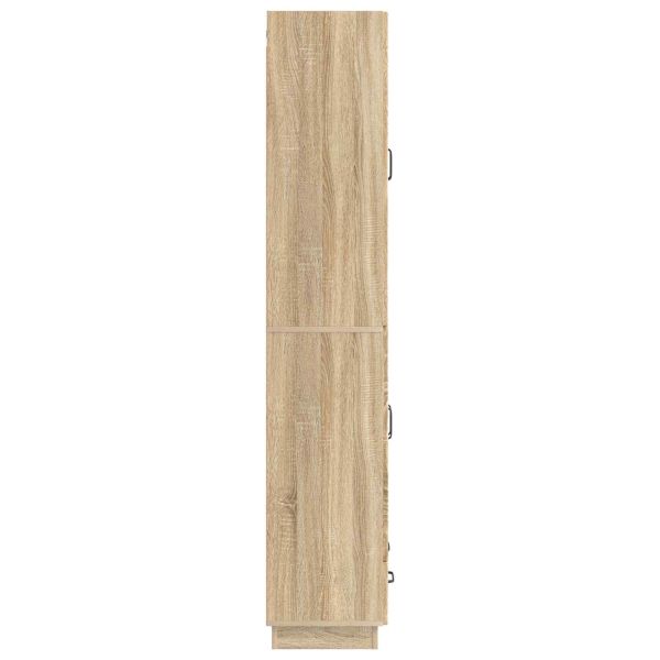 Комплект шкафове 2 pcs Дъб сонома Инженерна дървесина