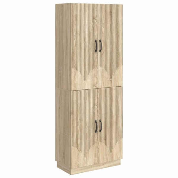 Комплект шкафове 2 pcs Дъб сонома Инженерна дървесина