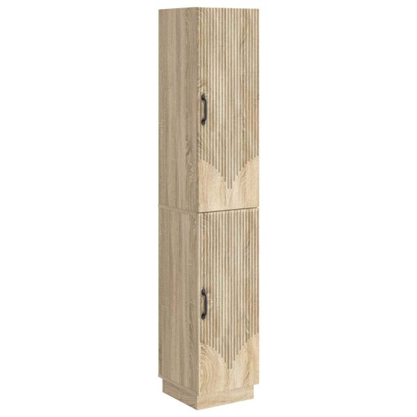 Комплект шкафове 2 pcs Дъб сонома Инженерна дървесина