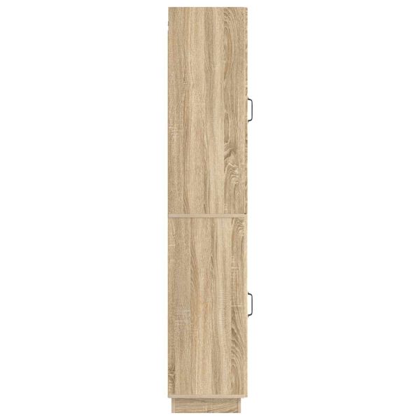Комплект шкафове 2 pcs Дъб сонома Инженерна дървесина