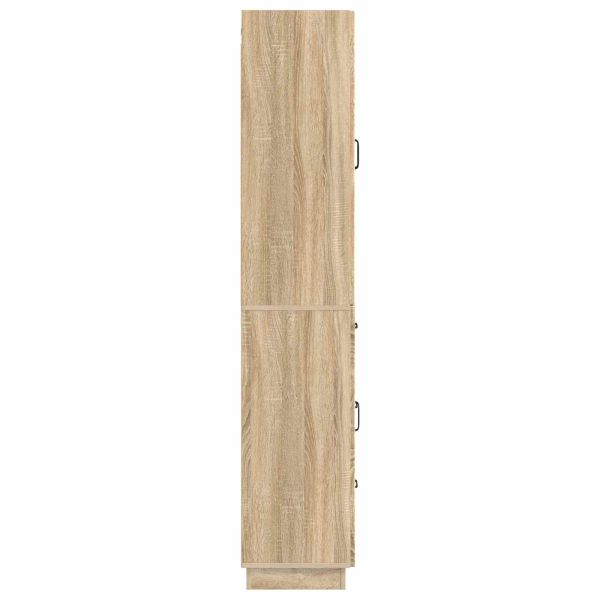 Комплект шкафове 2 pcs Дъб сонома Инженерна дървесина