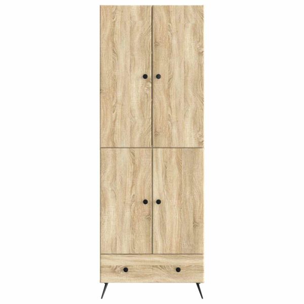 Комплект шкафове 2 pcs Дъб сонома Инженерна дървесина