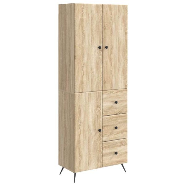 Комплект шкафове 2 pcs Дъб сонома Инженерна дървесина