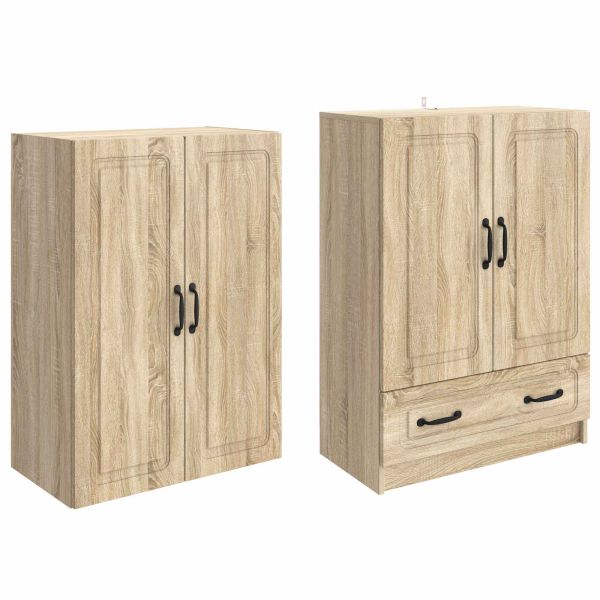 Комплект шкафове 2 pcs Дъб сонома Инженерна дървесина