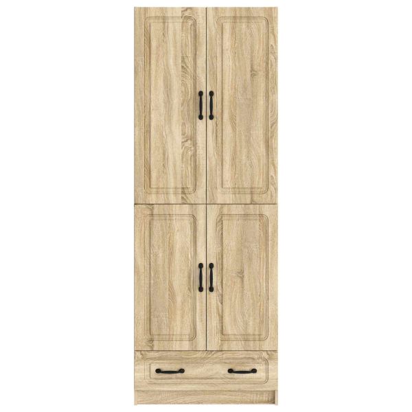 Комплект шкафове 2 pcs Дъб сонома Инженерна дървесина