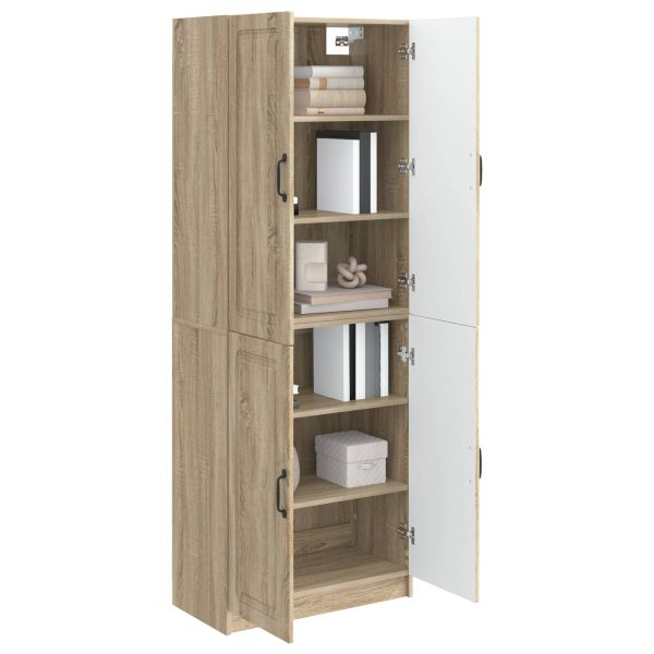 Комплект шкафове 2 pcs Дъб сонома Инженерна дървесина