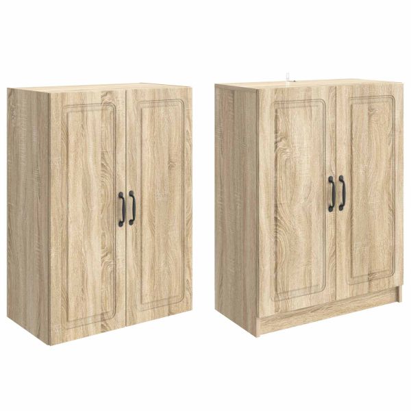 Комплект шкафове 2 pcs Дъб сонома Инженерна дървесина