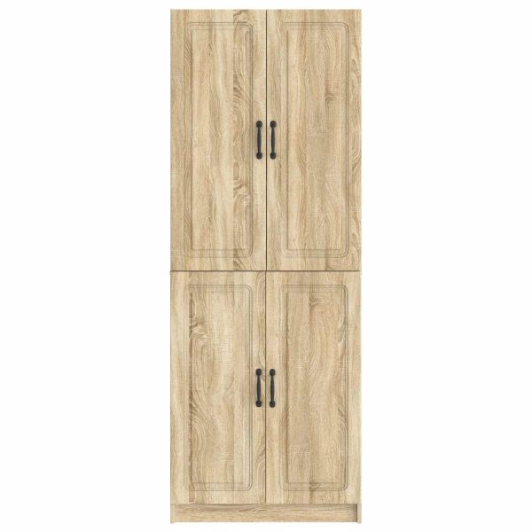 Комплект шкафове 2 pcs Дъб сонома Инженерна дървесина
