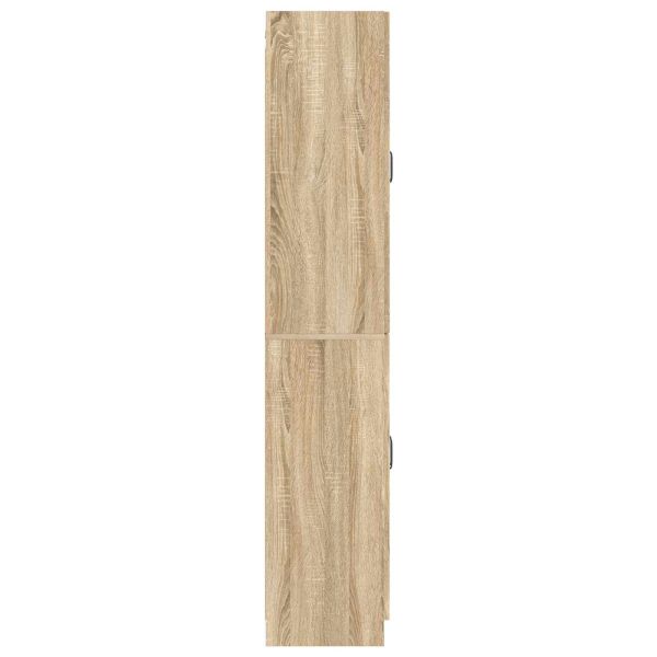 Комплект шкафове 2 pcs Дъб сонома Инженерна дървесина