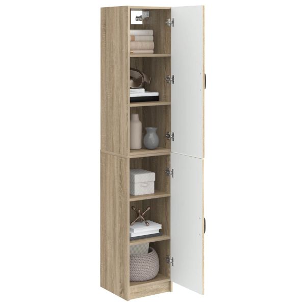 Комплект шкафове 2 pcs Дъб сонома Инженерна дървесина
