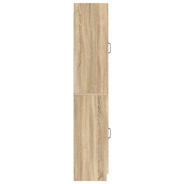 Комплект шкафове 2 pcs Дъб сонома Инженерна дървесина