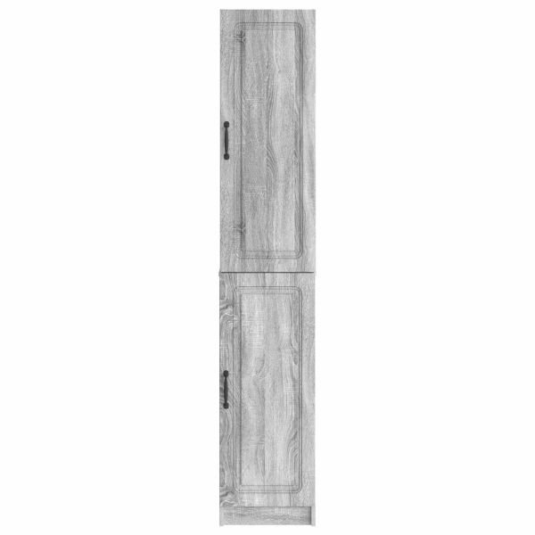 Комплект шкафове 2 pcs Сив Сонома Инженерна дървесина