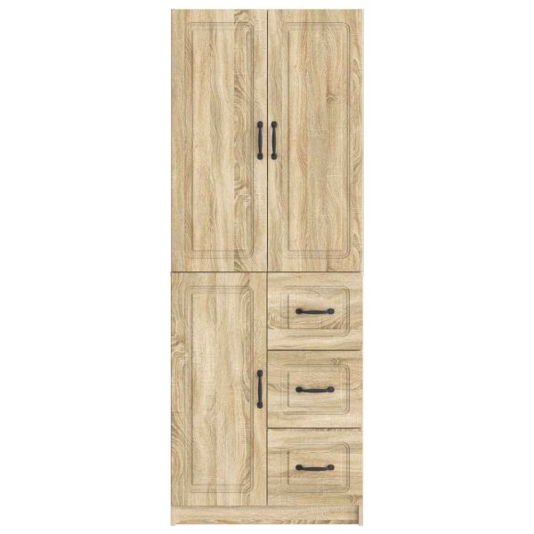 Комплект шкафове 2 pcs Дъб сонома Инженерна дървесина