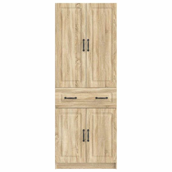 Комплект шкафове 2 pcs Дъб сонома Инженерна дървесина