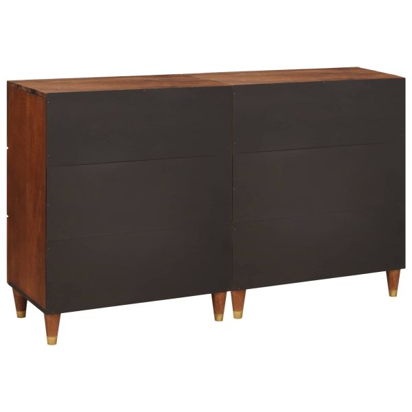 Комплект скрин 2 pcs Кафяво 60 x 33,5 x 75 см