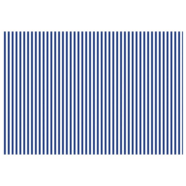 Резервен плат за тента Синьо и бяло 400 × 350 cm Полиестер
