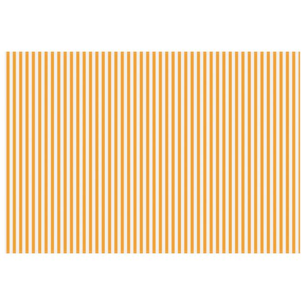 Резервен плат за тента Жълт и бял 500 × 350 cm Полиестер