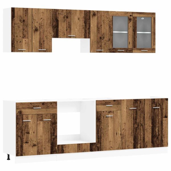 Кухненски единица Lyon 8 pcs Инженерно дърво