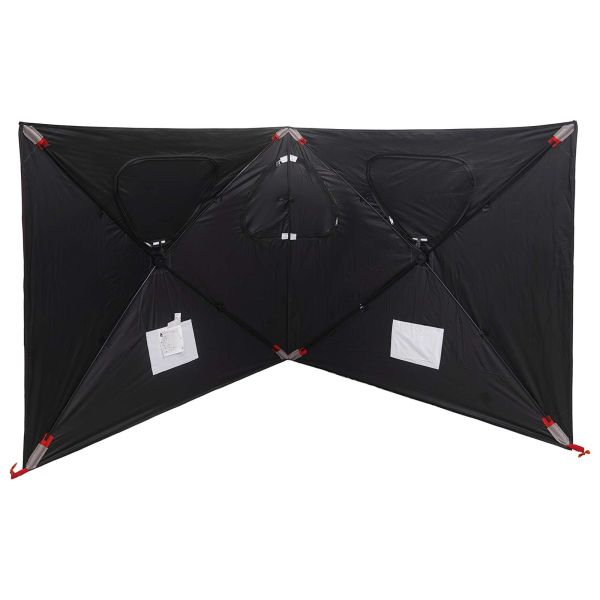 Ловна шатра Бял blackout 145 x 145 x 150 см Полиестер и стомана