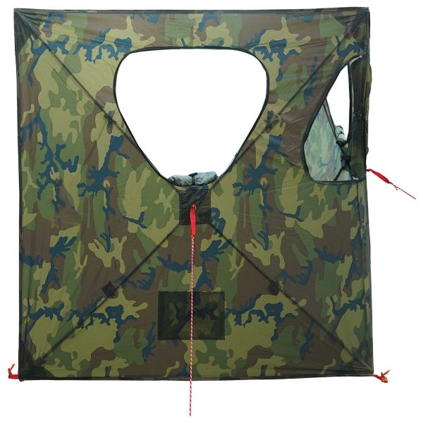 Ловна шатра Камуфлаж 145 x 145 x 150 см Полиестер и стомана