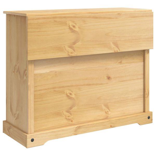 VidaXL Съхранение в кухнята с чекмедже Пчелен восък 112 x 70 x 91,5 см