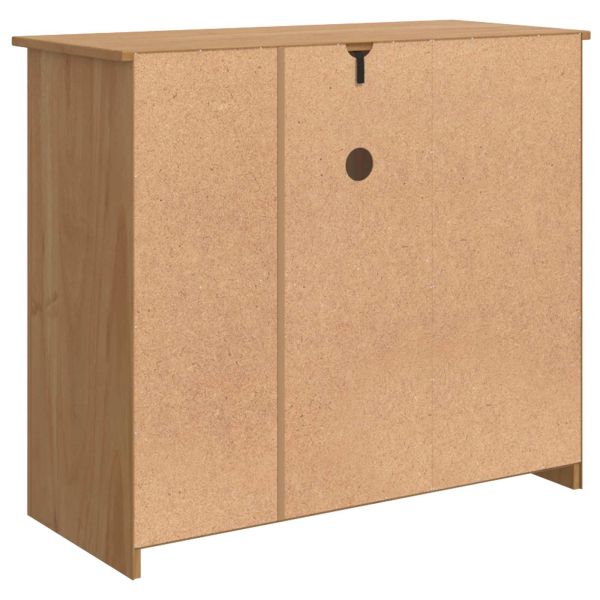 VidaXL Микровълнова секция PANAMA Пчелен восък 99.5 x 44 x 86.5 см