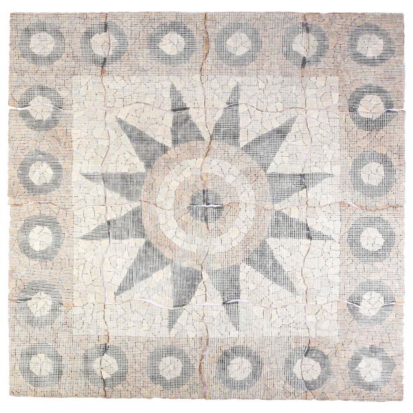 Мозайка с цветен модел Многоцветен 120 x 120 cm Мрамор