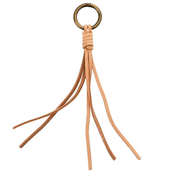Кожен ремък Светло кафяво 200 x 0,3 см Кожа