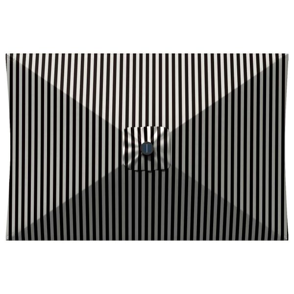 Градинен чадър с LED светлини и основа 200 x 300 cm Полиестер