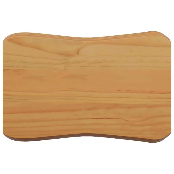 VidaXL Бар стол EKAI 2 pcs Бяло 40 x 29 x 45,5 см